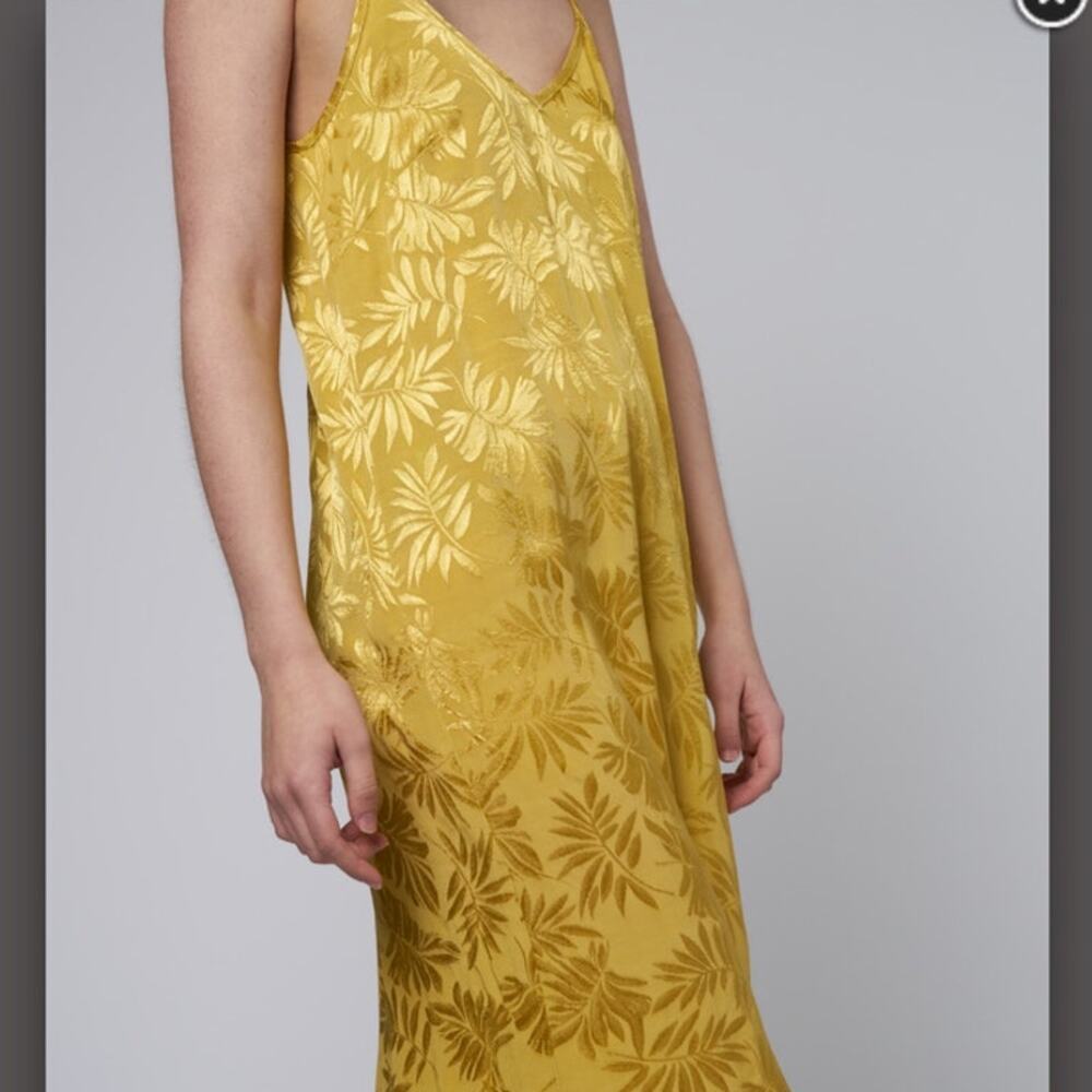 NWT XIRENA Amber Sun Palm Midi Dress Size XS - Picture 3 of 7